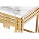 image 2 of Centre Table DKD Home Decor Metal Aluminium Marble 80 x 40 x 40 cm N/A