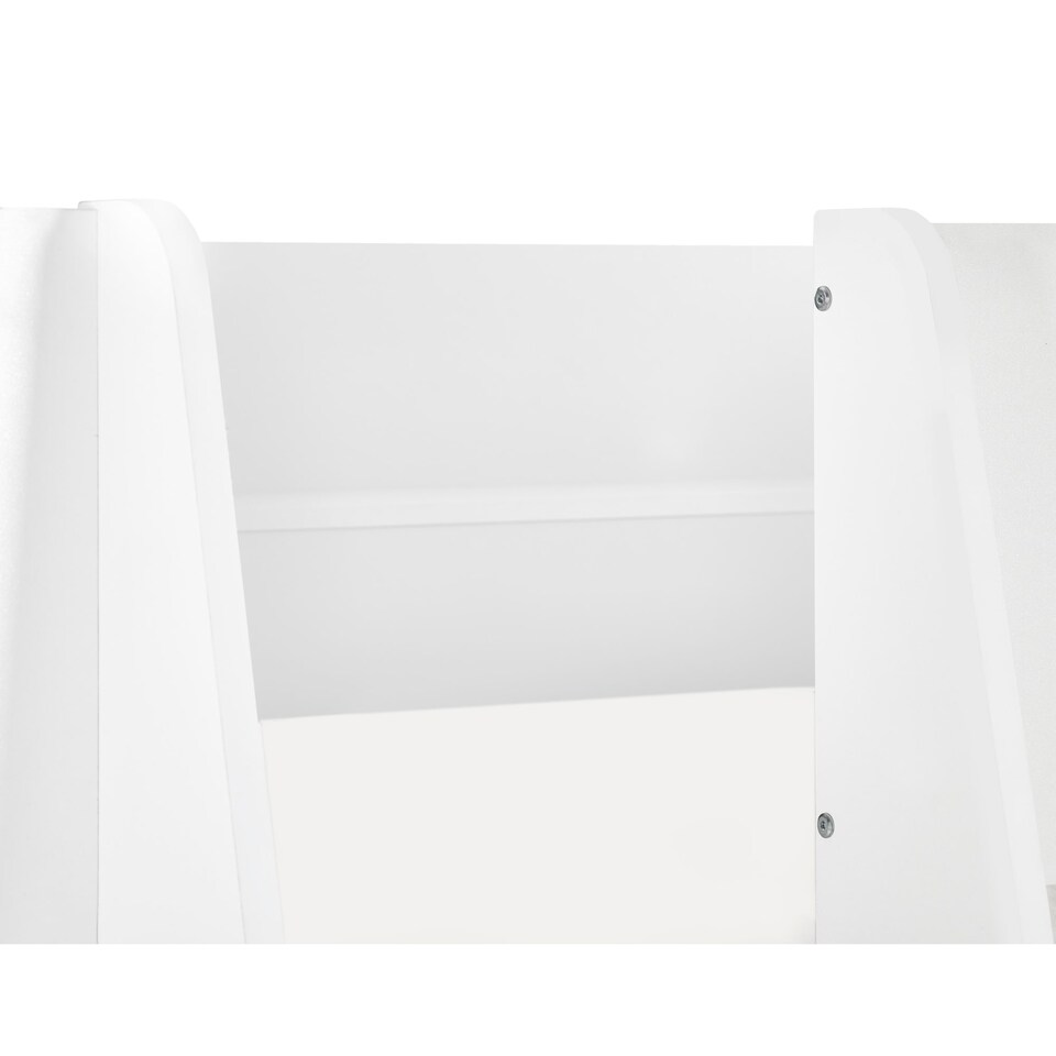 image 1 of Cobaltwood Bunk Bed All White -  Single (90cm)