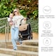 image 2 of Aries Autofold Stroller - Feather-Light Design, Multi-Position Recline, Handy Auto-Fold, Birth to 22kg, UPF 50+ Hood & Raincover (Sage Green)
