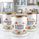 image 2 of Summer Poppies Dishwasher Tablets Storage Tin