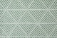 image 2 of Geo Diamond Collection Recycled Cotton Throw in Pistachio (70" x 100") | Green | Green