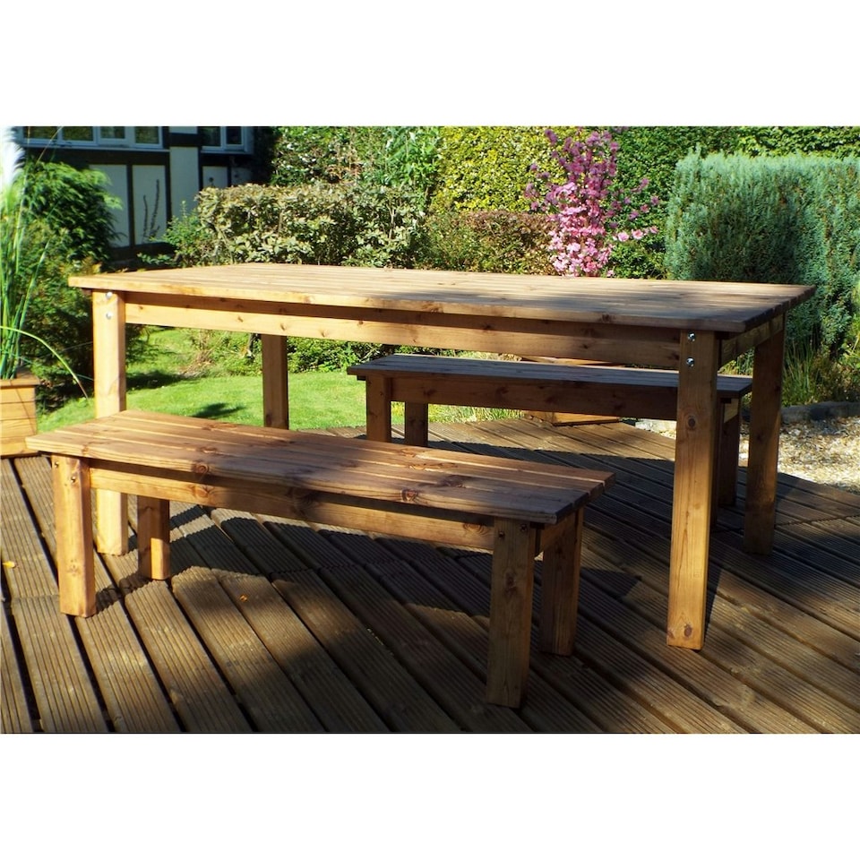 image 1 of Traditional Six Seater Table Set