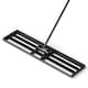 image 1 of COSTWAY Lawn Leveling Rake Heavy Duty Level Lawn Tool w/Ergonomic Handle-Black