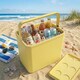 image 3 of Large 24L Pastel Coloured Cooler Box