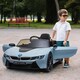 image 2 of HOMCOM Licensed BMW I8 Coupe Kids Ride-On Car 6V w/ Remote Lights Horn Music