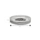 image 2 of Showerdrape Regent Ribbed Glass Chrome Soap Dish | Clear | 1