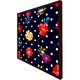 image 1 of Flowers & spots (Picture Frame) Brown | XL