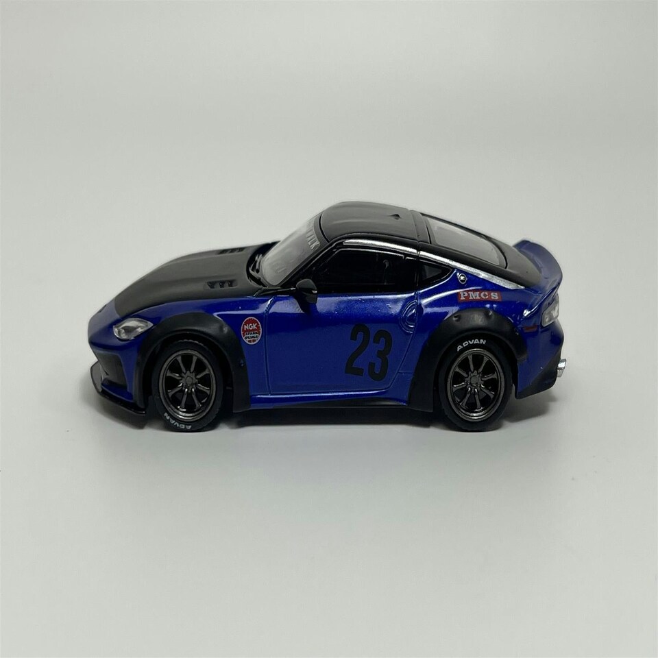 image 1 of Nissan Z LB Nation Works Seiran Blue RHD Mini GT MGT00732R