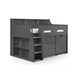 image 2 of Anthracite Midsleeper - Single 3ft (90cm)