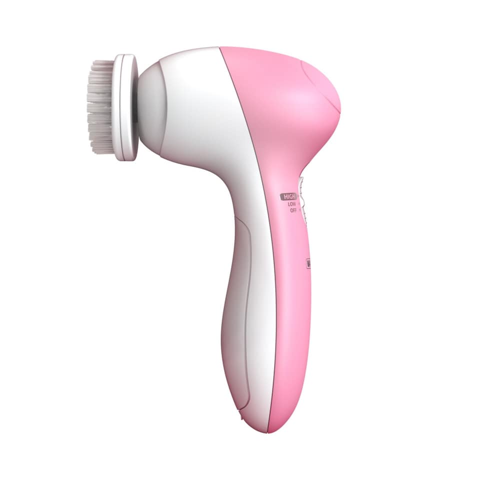 image 1 of Wahl 4-in-1 Facial Cleansing Brush Massager with Brush Attachments ZY046