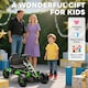 image 8 of AIYAPLAY Pedal Go Kart with Freewheel System, for Ages 3-6 Years, Green