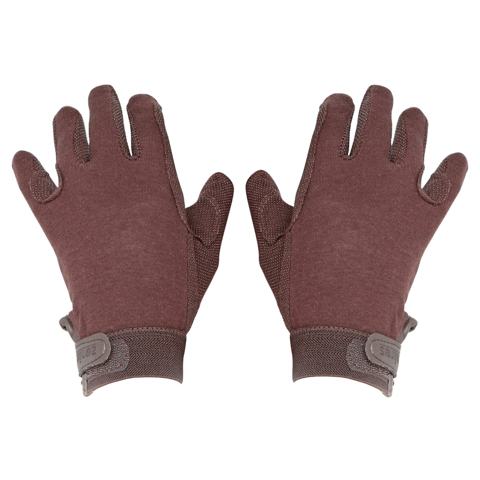 image 1 of Shires Unisex Adult Newbury Gloves - Brown - M | Brown | M