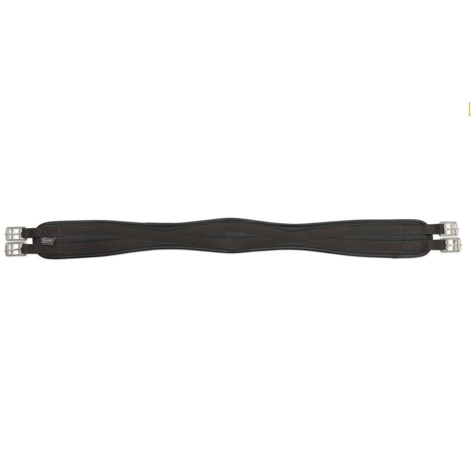 image 1 of Shires Anti-Chafe Horse Girth - Black - 48in