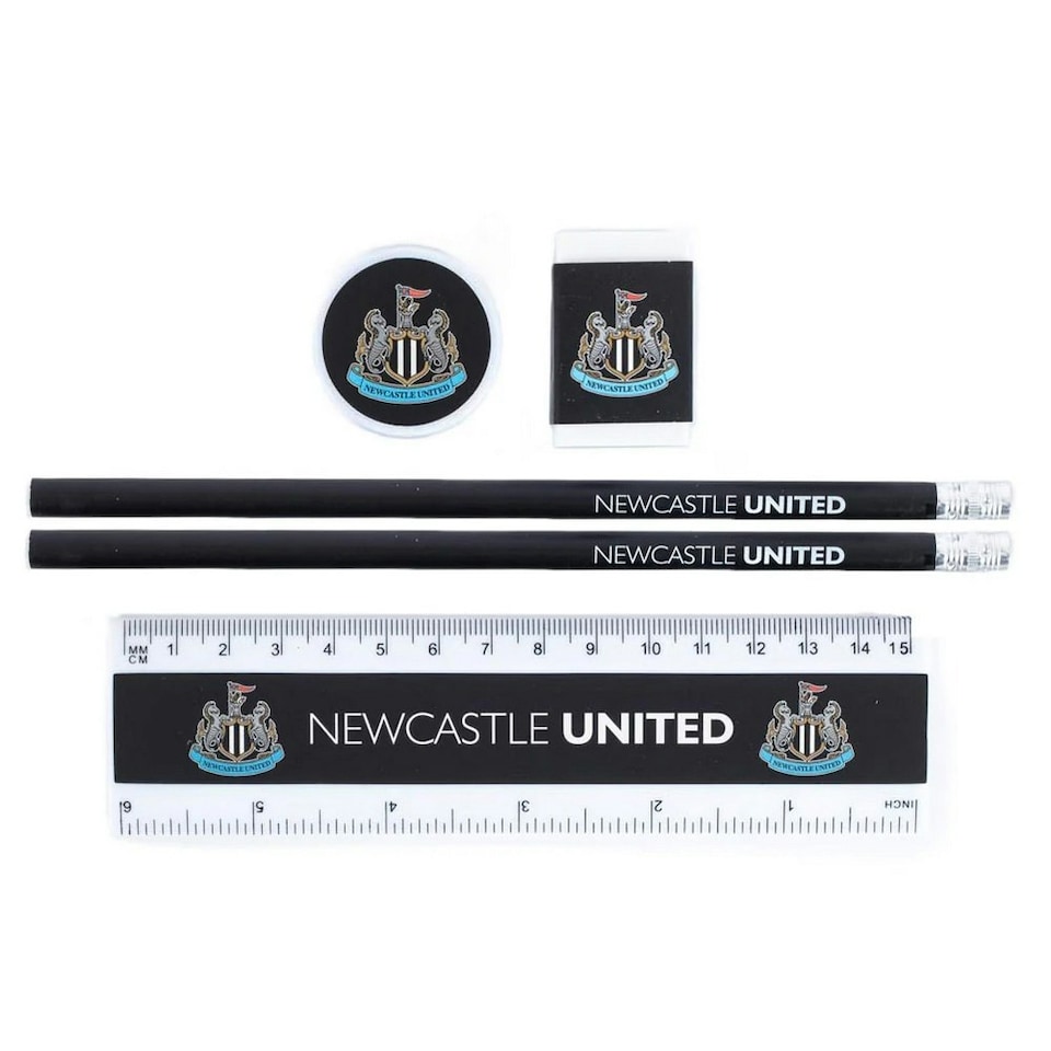 image 1 of Newcastle United FC Stationery Set - Black - One Size