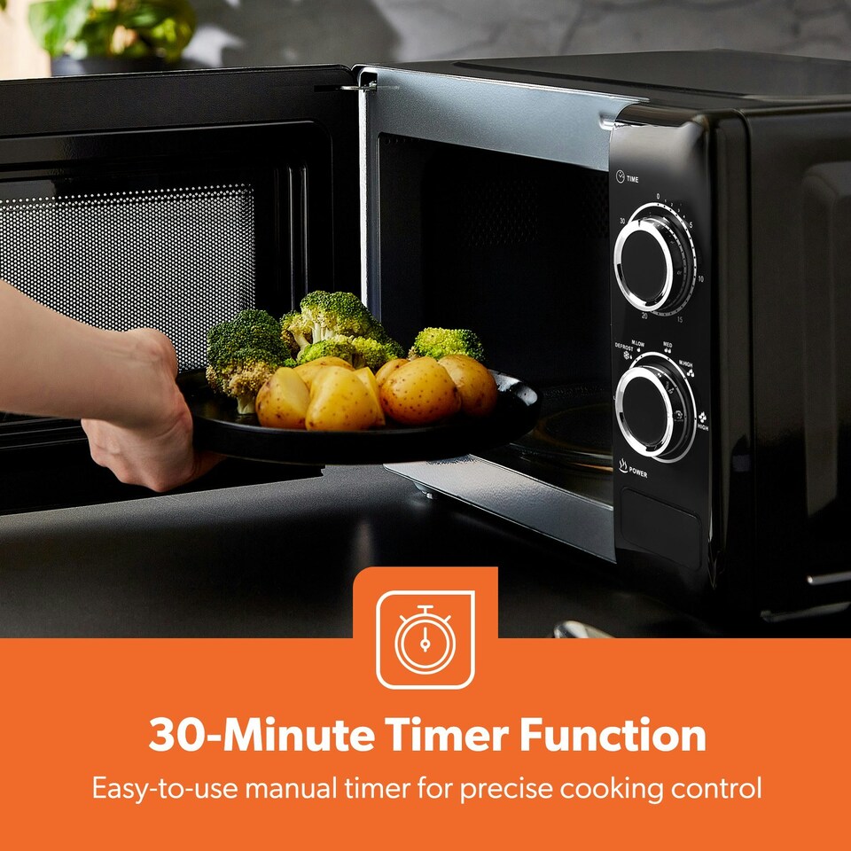 image 1 of GEEPAS 1.7L Digital Electric Kettle 2 Slice Bread Toaster & Microwave Kitchen Combo Set
