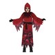 image 1 of Fiestas Guirca Boys Grim Reaper Costume Set | Red | Red/Black | 5-6 years | 1