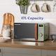 image 4 of Russell Hobbs RHMD714MG-MN Digital Microwave 17L 700W Scandi Matt Green