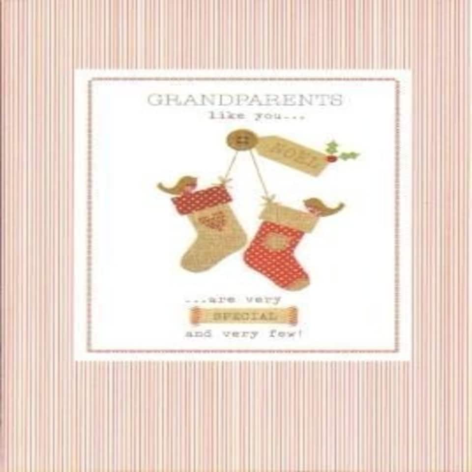 image 1 of Grandparents at Christmas Christmas Card