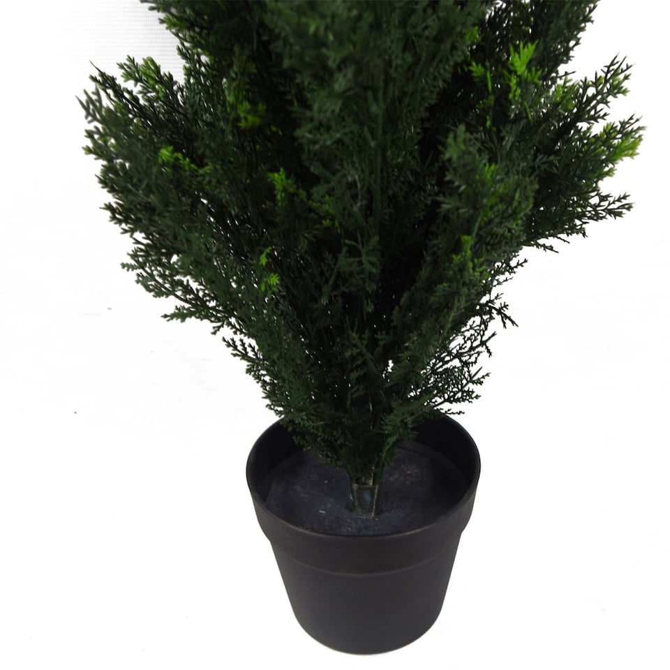 image 1 of Outdoor UV Cedar Topiary Tree Artificial 90cm Realistic Plant Botanik | Green | One Size