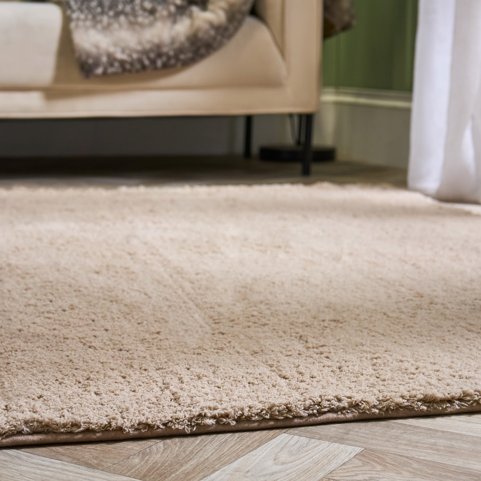 image 1 of OHS Fluffy Teddy Rug Soft Floor Carpet Non Slip Area Mat - 160 x 230cm