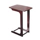 image 1 of Greenhurst C-Shaped Side Table with Mahogany Finish – Compact & Stylish Brown | Mahogany