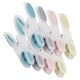 image 3 of 60 x Assorted Coloured Soft Grip Plastic Laundry Clothing Pegs For Outdoor Washing Lines