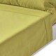 image 1 of Homescapes Olive Green Egyptian Cotton Flat Sheet 1000 Thread Count, King Green | King
