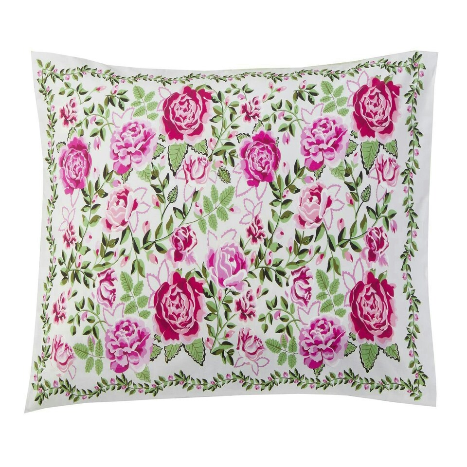 image 1 of Cath Kidston Dolly Rose Duvet Cover Set - King - Sage Green | King
