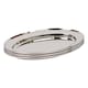 image 1 of Argon Tableware 3x Oval Serving Platters - 30 x 20.5cm - Stainless Steel Dinner Tray Oval Plate Small Appetizer Serving Dishes