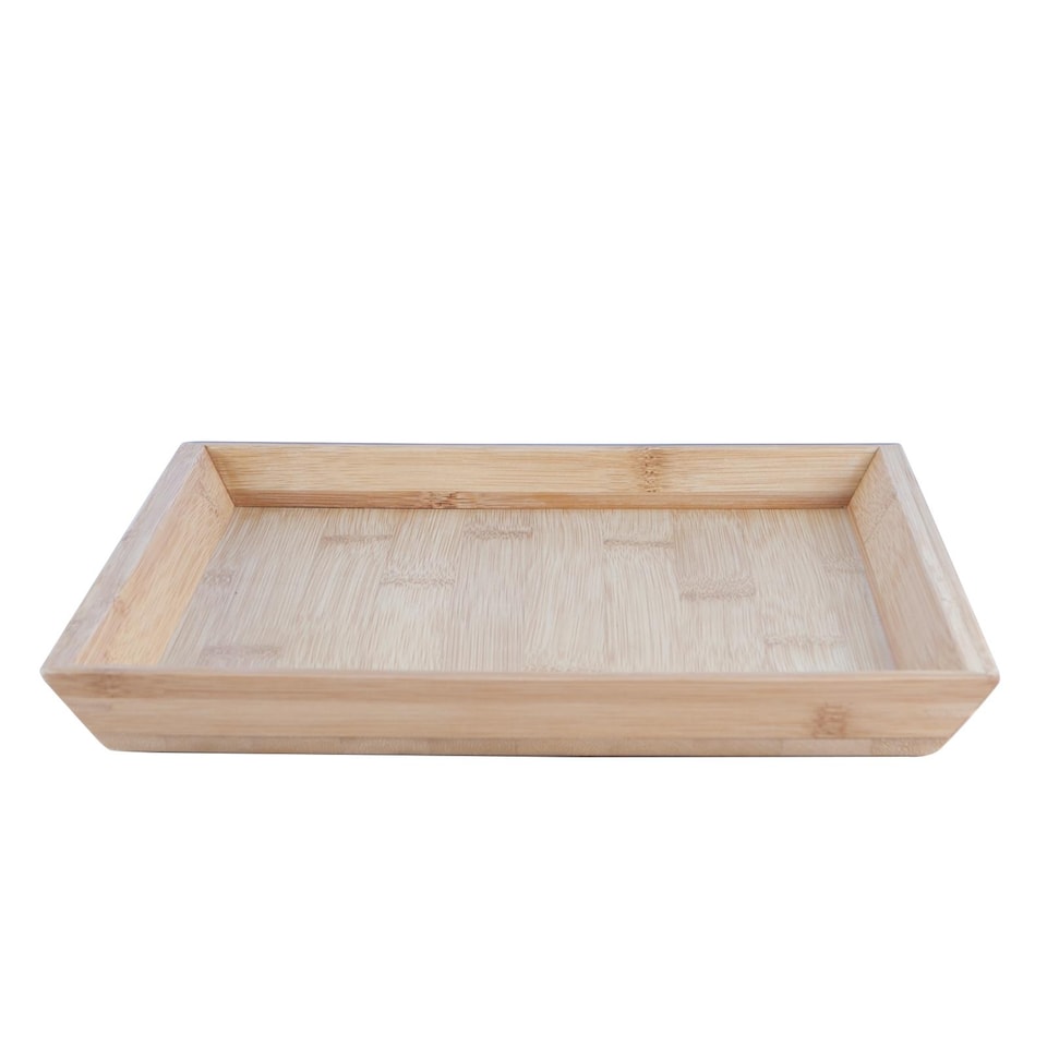 image 1 of Argon Tableware Bamboo Serving Tray - 33 x 25cm | Brown | Brown