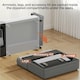 image 6 of Yaheetech Fabric 3-Seater Sofa Bed for Limited Space Grey | Light Grey