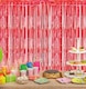 image 7 of Shimmer Tinsel Curtain, 2.5M x 1M Red