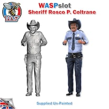 Dukes Of Hazzard Rosco Unpainted Figure 1:24 Scale Wasp Ro 24