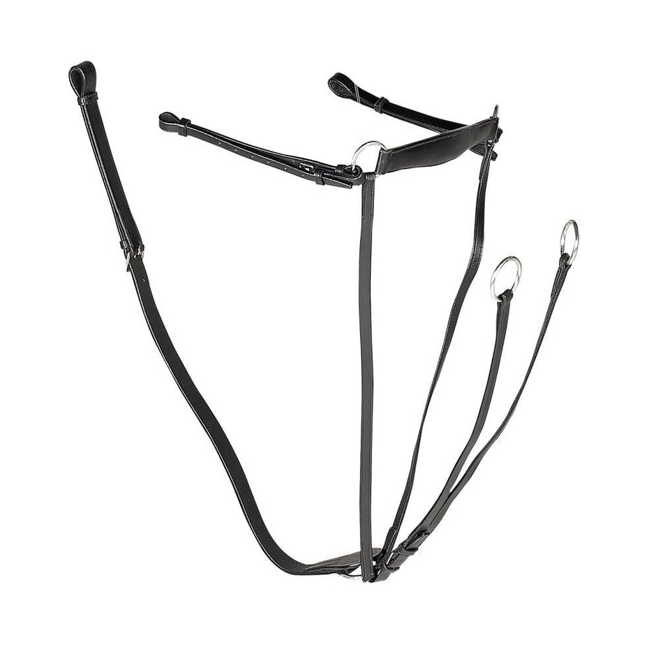 image 1 of Gallop Equestrian Breast Plate Martingale Multi | Size: Full
Colour: Black