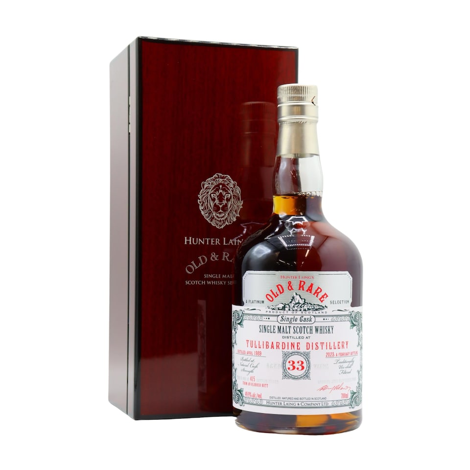 Tullibardine - Old & Rare Single Sherry Cask 1989 33 year old Whisky