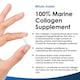 image 2 of Super Collagen Capsules 100 Percent Marine Collagen 1060mg Type 1