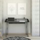 image 1 of Core Products Dallas Home Office Desk With Hairpin Legs, H90.0cm x W120.1cm x D55.2cm White