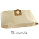 image 7 of SPARES2GO Dust Bags compatible with Bosch Advanced VAC20 Vacuum Cleaner 2609256F33 3165140912341 ZTB 06033D1270 (Pack of 5 + Fresh