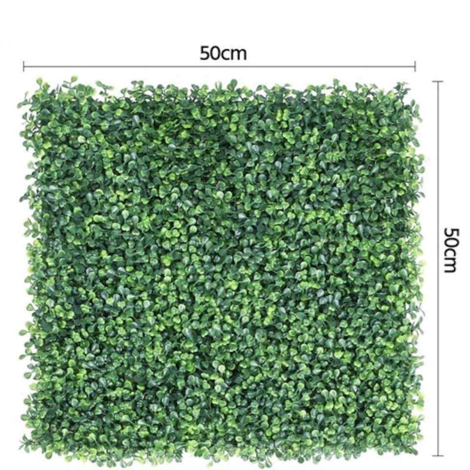 image 1 of Yaheetech Artificial Boxwood Hedge Panel Plastic Greenery