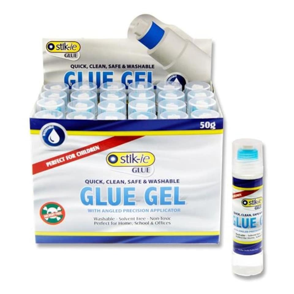 image 1 of 50g Clear Liquid Glue Gel by Stik-ie