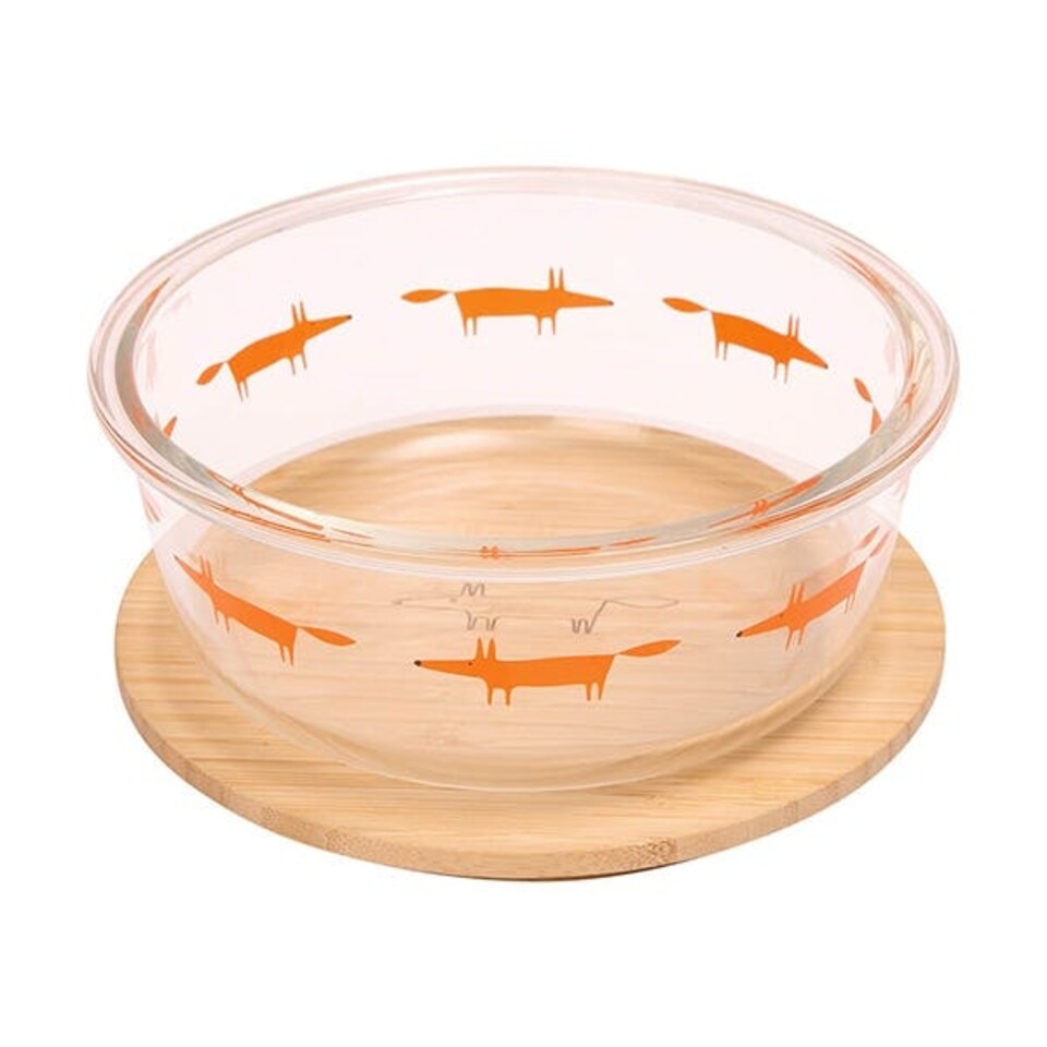 image 1 of Scion Living Mr Fox Large Round Glass Storage Dish
