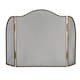 image 2 of Hill Interiors Antique Look Fire Screen | Bronze | Brass | 1