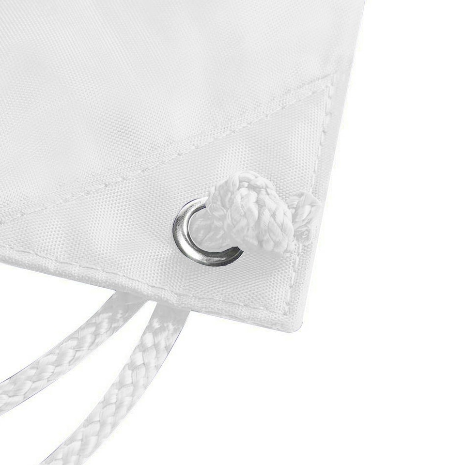 image 1 of Quadra Drawstring Bag - White - One Size White | One Size