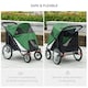 image 4 of PawHut Foldable Pet Stroller with Cushion, for M, L Dogs - Green