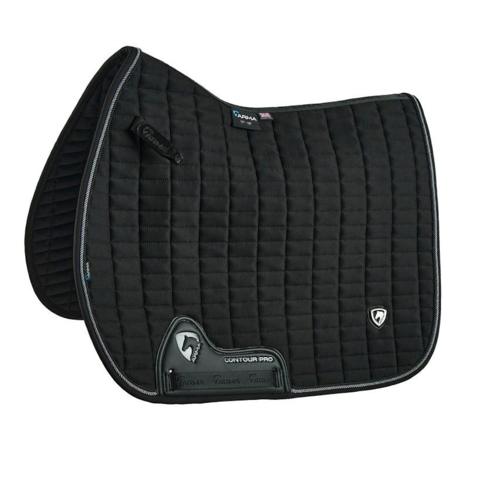 image 1 of Shires ARMA Classic GP Saddlecloth Blue | Size: 15-16.5 Inch
Colour: Navy