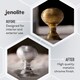 image 4 of Jenolite Smooth Metallic Interior/Exterior Paint - Chrome - 400ml Spray Can - 3-Pack