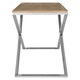 image 3 of Sleek Console Table, Modern Design Hallway Table For Hallway, Distinctive Sofa Table For Livingroom Gold