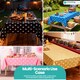 image 10 of Polka Dots Disposable Plastic Table Cover - 54" x 108"