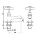 image 8 of Balterley Kingsey Traditional Crosshead Basin Taps