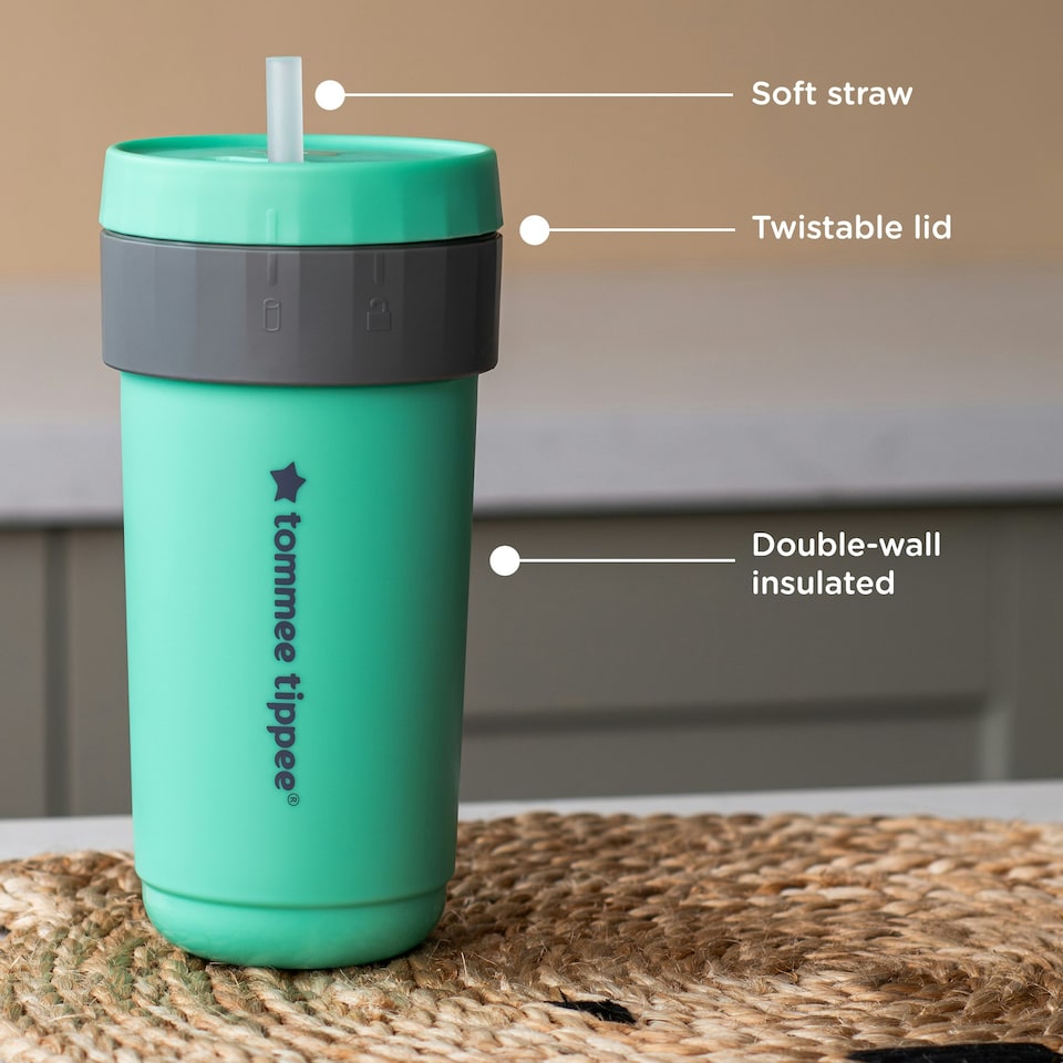 image 1 of Tommee Tippee 3in1Cup, Insulated Convertible Cup